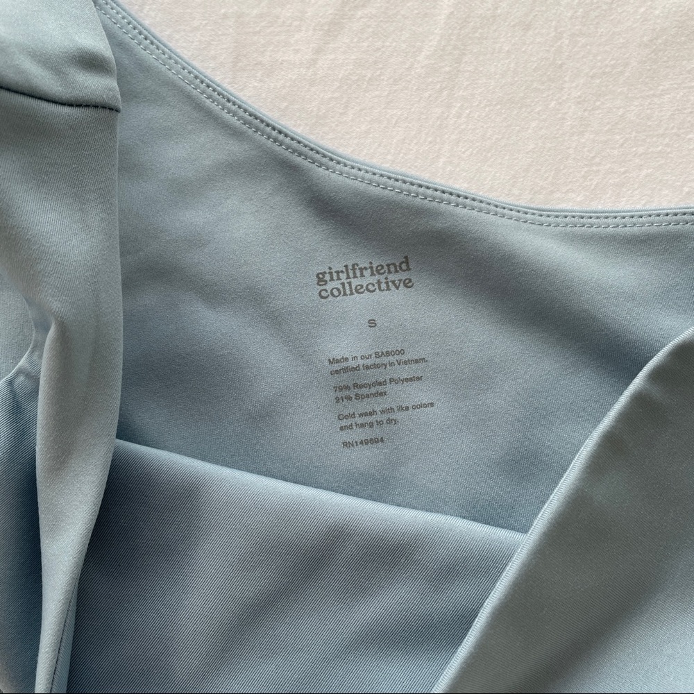 Girlfriend Collective x Net-a-Porter Limited Bianca Single Strap Sports Bra - Picture 4 of 5